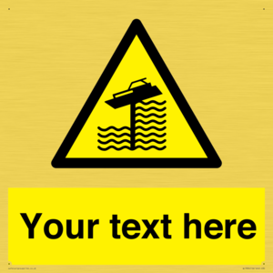 Custom warning grounding on weir